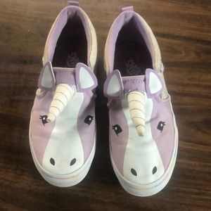 UNICORN VANS GIRLS SIZE 3